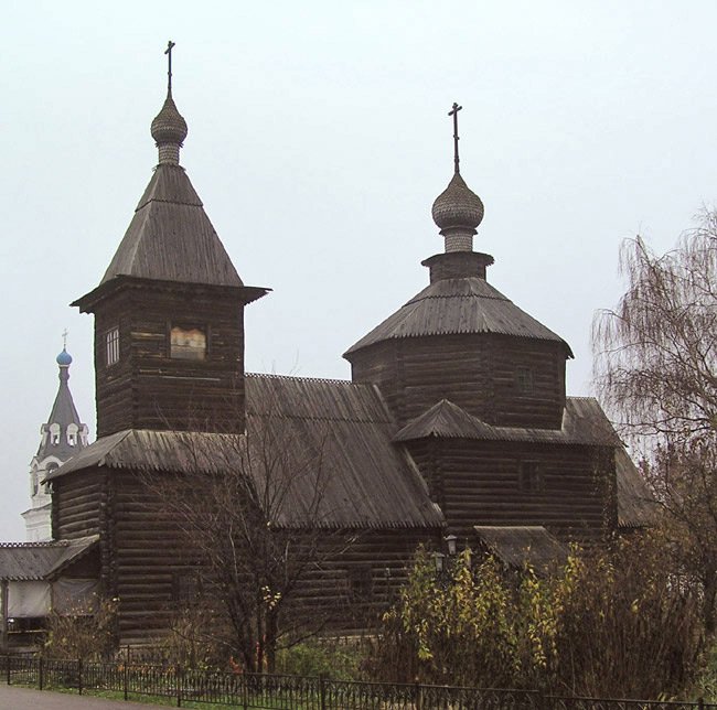 Деревянные рубленые церкви