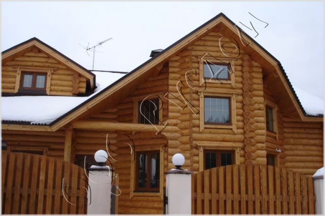 Фотографии готовых деревянных домов