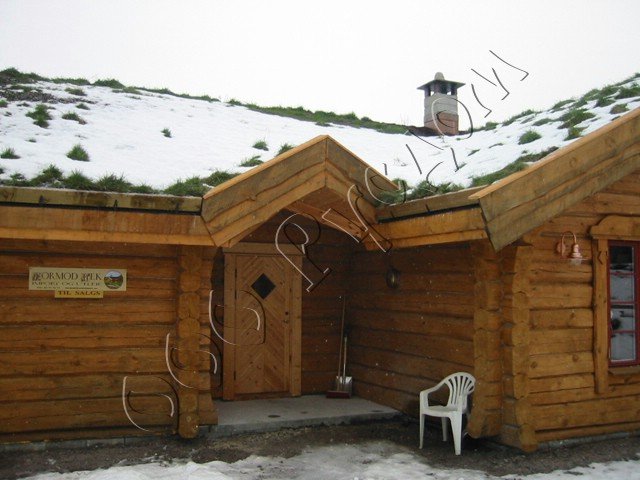 Деревянный дом в норвежских традициях