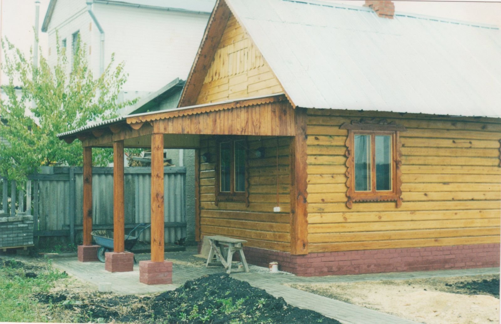 Готовый деревянный дом