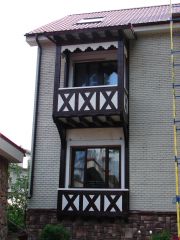 Фахверковый балкон